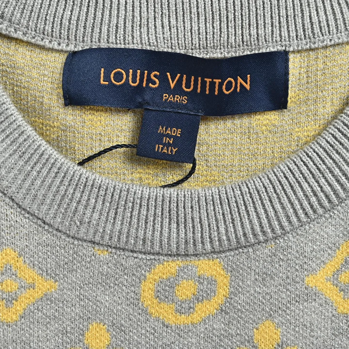 Louis Vuitton/Louis Vuitton jacquard jacquard sweater